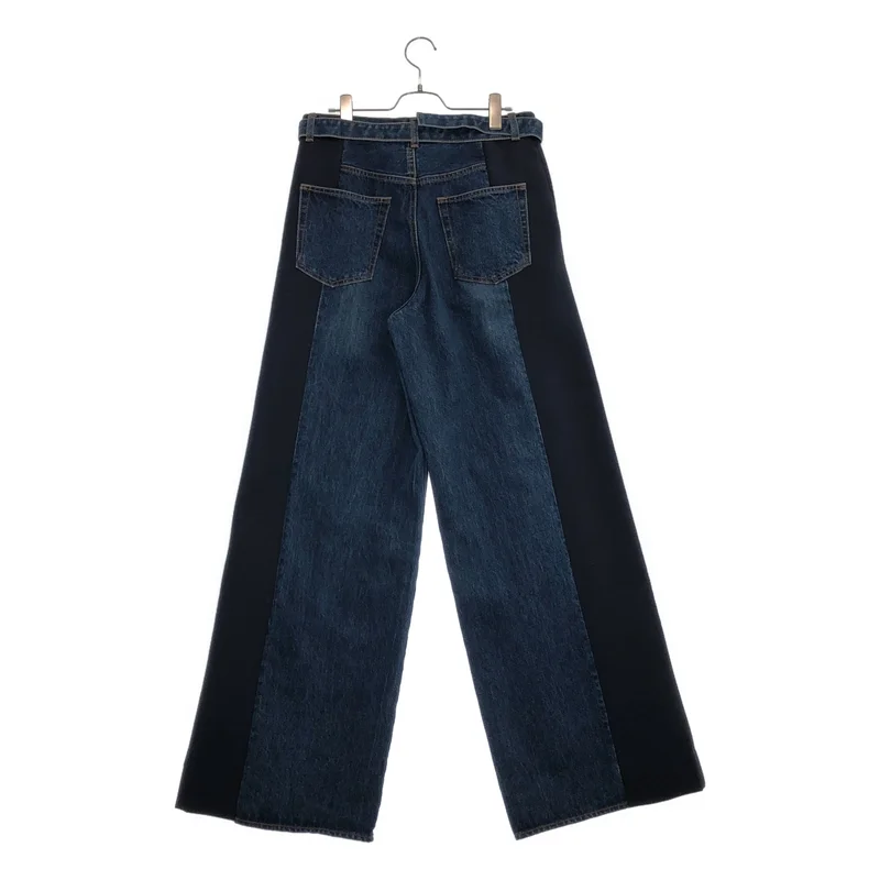 sacai / サカイ | Denim × Suiting Pants デニム スーチングパンツ | 3 | レディース