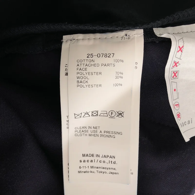 sacai / サカイ | Denim × Suiting Pants デニム スーチングパンツ | 3 | レディース
