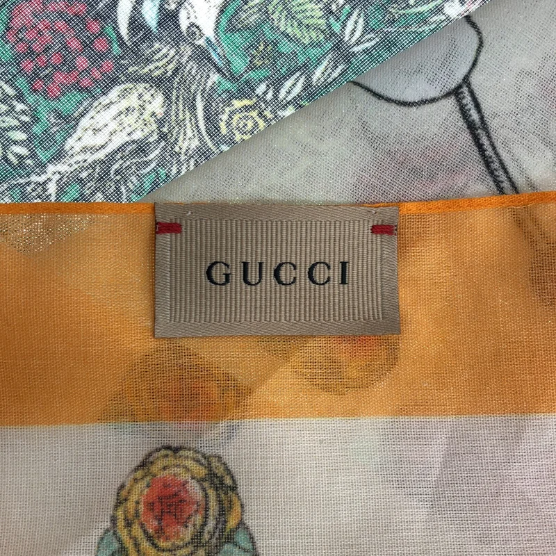 GUCCI / グッチ | 2021Pre | × ヒグチユウコ / コットン ウサギ スカーフ | 60×60 | その他