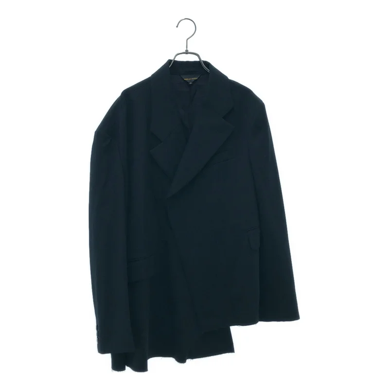 COMME des GARCONS / コムデギャルソン | 2023SS | ウールギャバ アシンメトリー テーラードジャケット | S | レディース