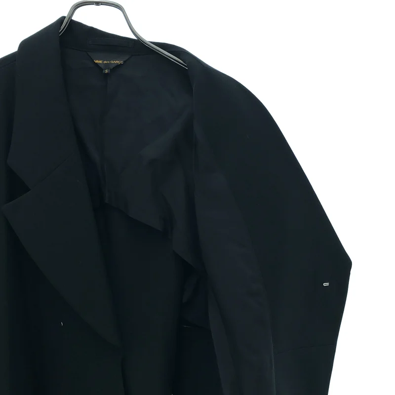 COMME des GARCONS / コムデギャルソン | 2023SS | ウールギャバ アシンメトリー テーラードジャケット | S | レディース