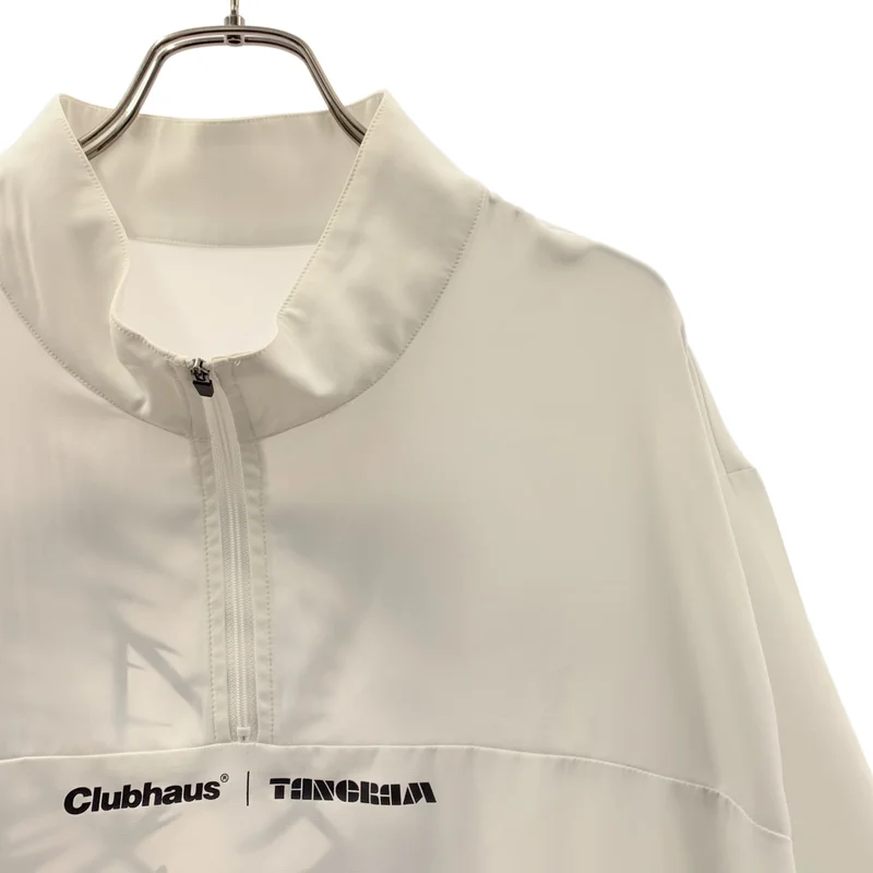 TANGRAM / タングラム | ×CLUBHAUS / HALF ZIP TURF HEDGEHOG PISTE ハーフジップ カットソー | XL | メンズ