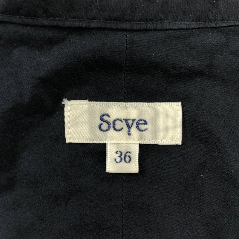 SCYE / サイ | コットン バンドカラーシャツ | 36 | メンズ