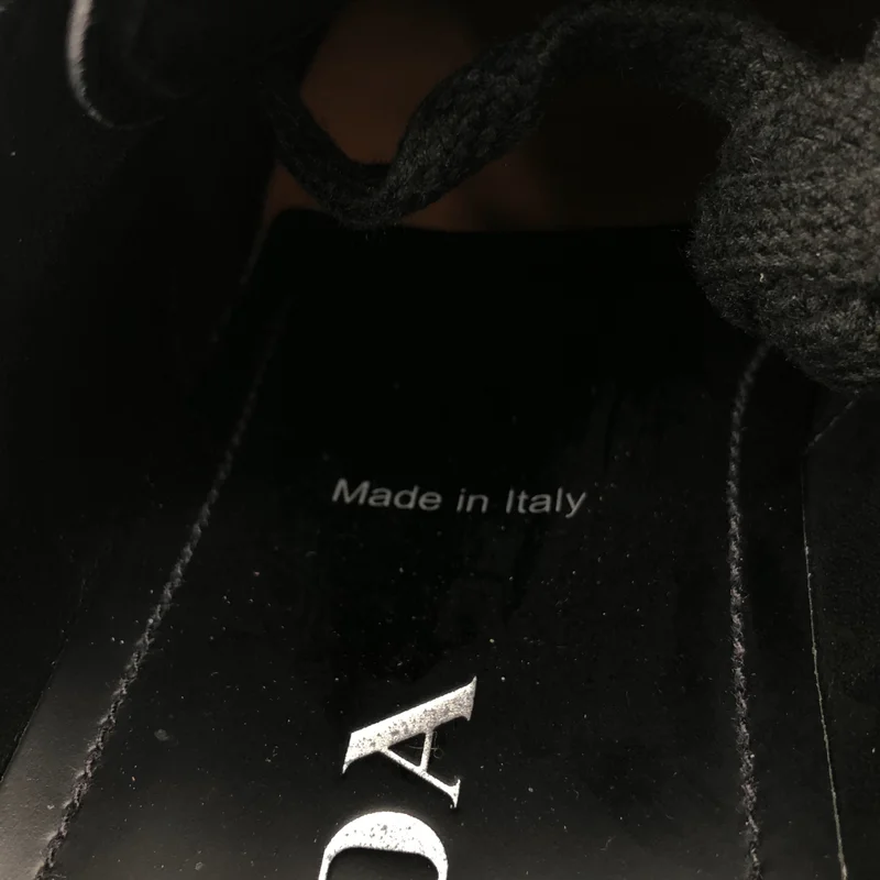 PRADA / プラダ | MONOLITH Re-nylon LACE-UP SHOES モノリス ナイロン 切り替え ダービーシューズ | 7 | メンズ