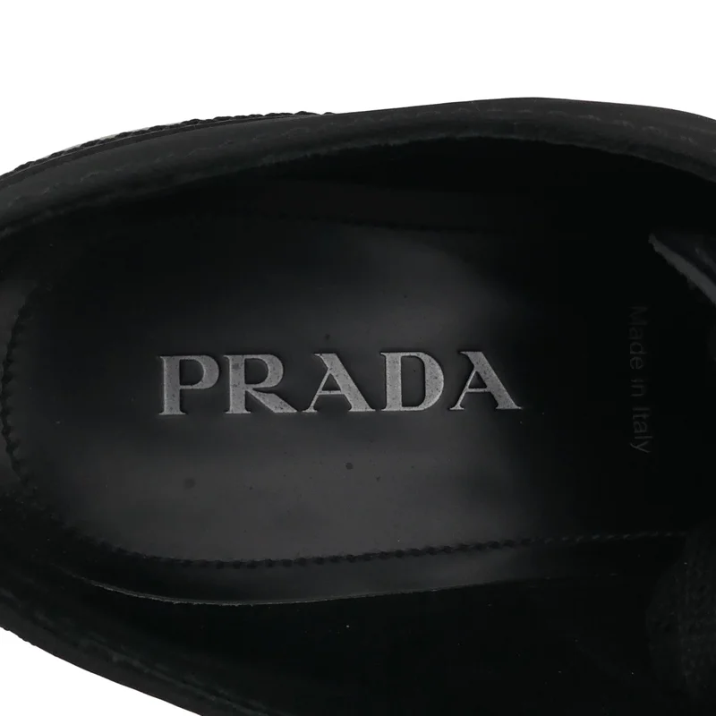PRADA / プラダ | MONOLITH Re-nylon LACE-UP SHOES モノリス ナイロン 切り替え ダービーシューズ | 7 | メンズ