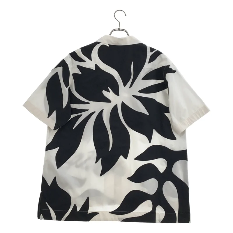 sacai / サカイ | Floral Embroidered Patch Cotton Poplin Shirt シャツ | 2 | メンズ