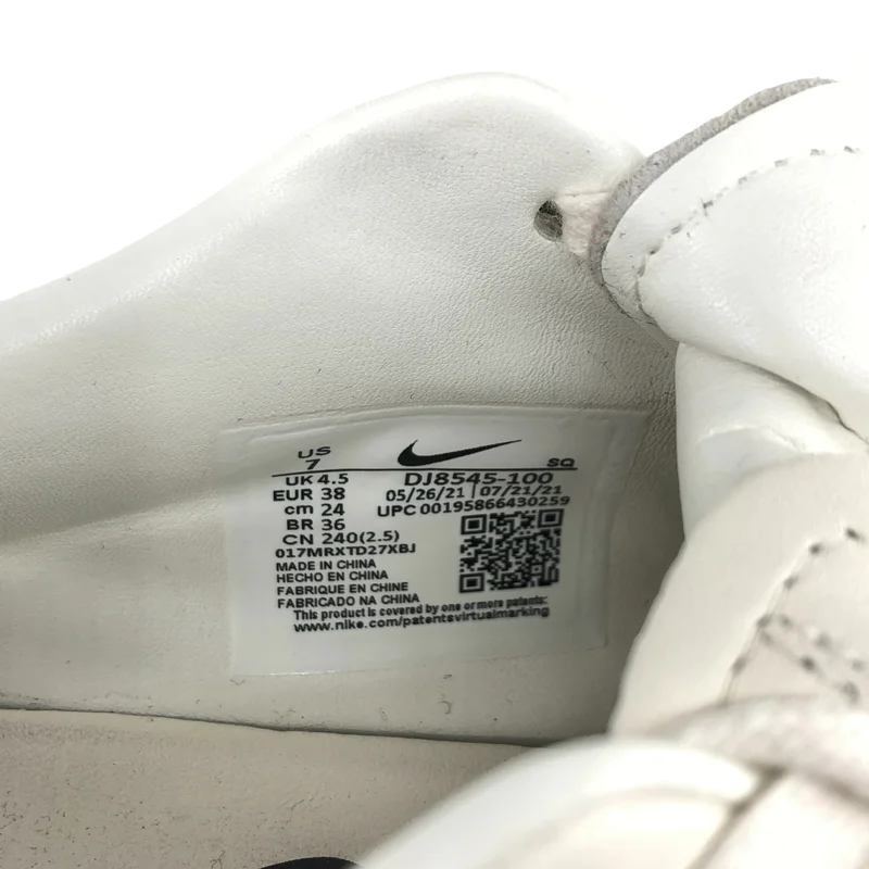 COMME des GARCONS / コムデギャルソン | × NIKE PREMIER HEELSスニーカー DJ8545-100 | 24 | レディース