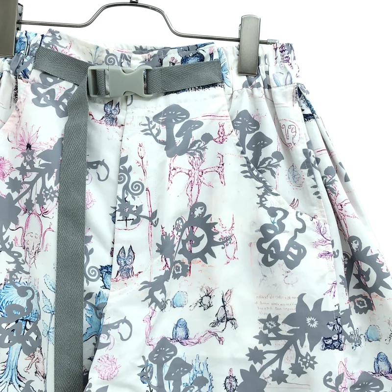 rurumu: / 縷縷夢兎るるむう | 2025SS | Unknown Plants printed detachable pants / アンノウンプランツ プリント デタッチャブル カーゴパンツ | M | レディース