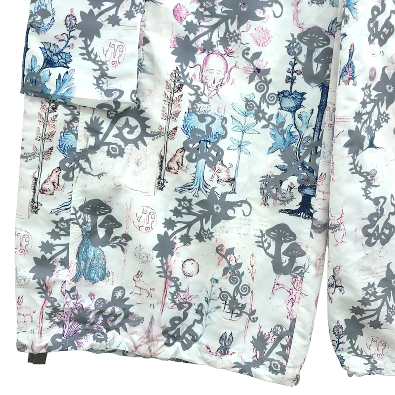 rurumu: / 縷縷夢兎るるむう | 2025SS | Unknown Plants printed detachable pants / アンノウンプランツ プリント デタッチャブル カーゴパンツ | M | レディース