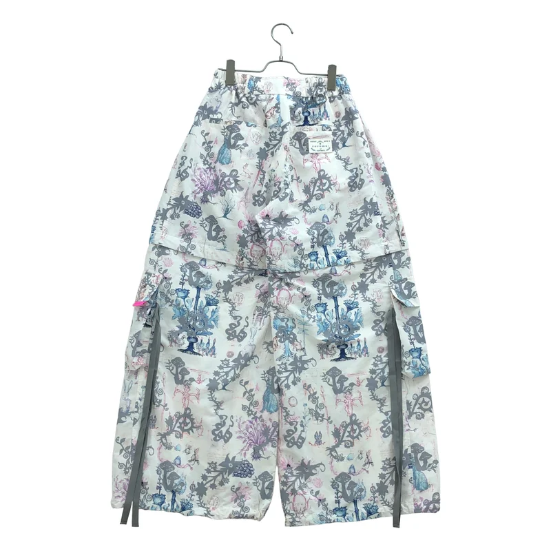 rurumu: / 縷縷夢兎るるむう | 2025SS | Unknown Plants printed detachable pants / アンノウンプランツ プリント デタッチャブル カーゴパンツ | M | レディース