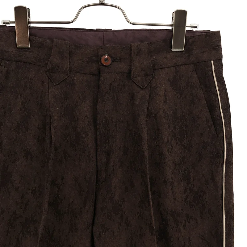 ANTHEM A / アンセムエー | MISTY JACQUARD WESTERN SLACKS / ミスティ ジャガード ウェスタン スラックス | M | メンズ