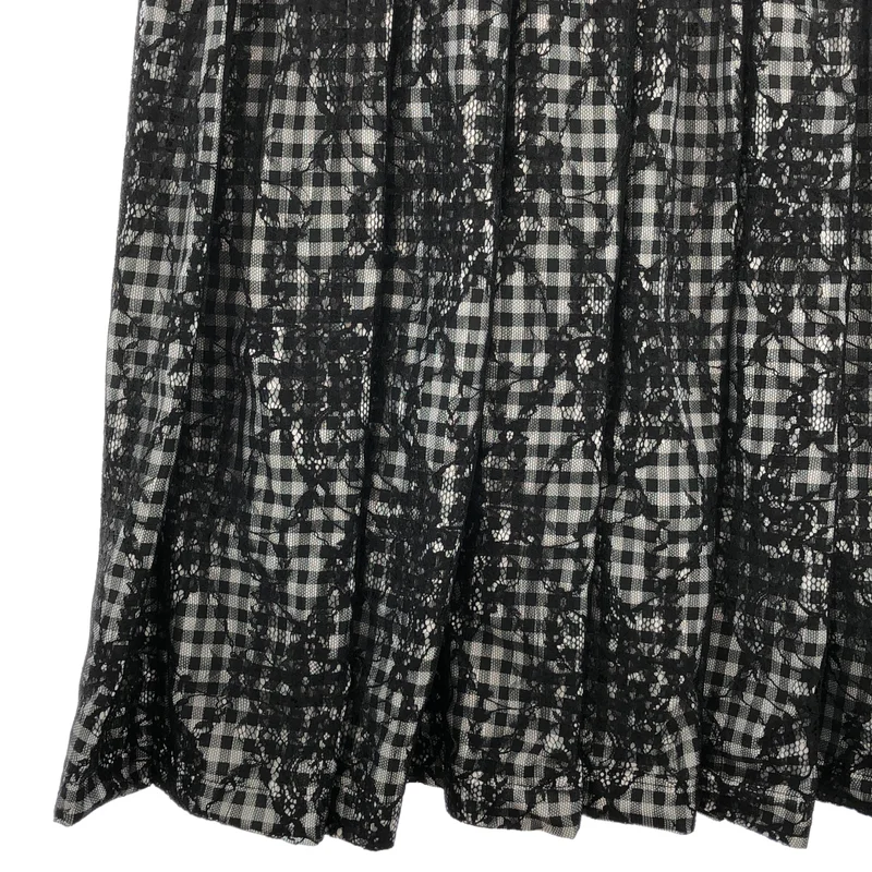 COMME des GARCONS COMME des GARCONS / コムコム | 2012SS | レース ギンガムチェック ノースリーブワンピース | M | レディース