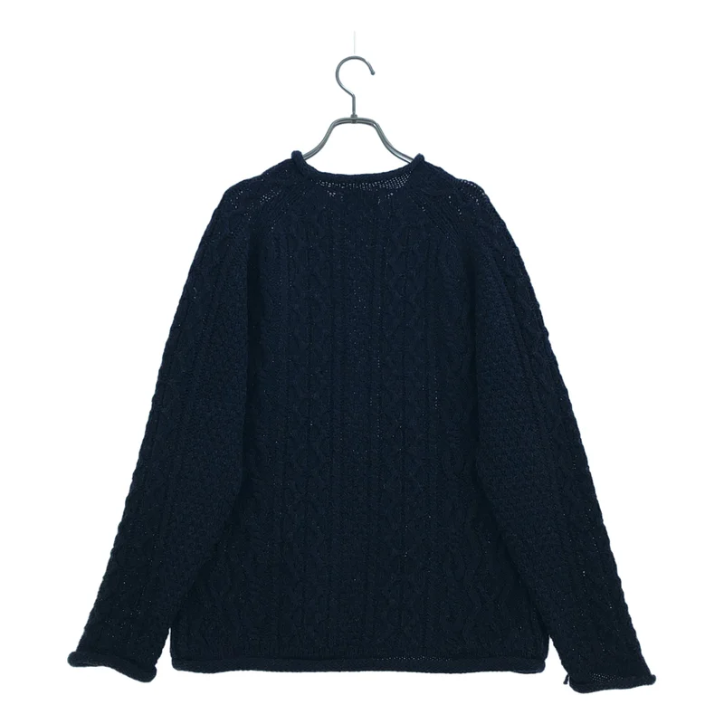 nonnative / ノンネイティブ | SAILOR SWEATER SHETLAND WOOL / シェットランドウール クルーネック フィッシャーマンニット | 2 | メンズ