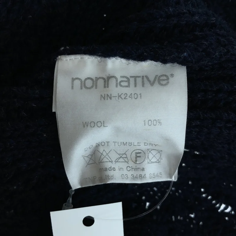 nonnative / ノンネイティブ | SAILOR SWEATER SHETLAND WOOL / シェットランドウール クルーネック フィッシャーマンニット | 2 | メンズ
