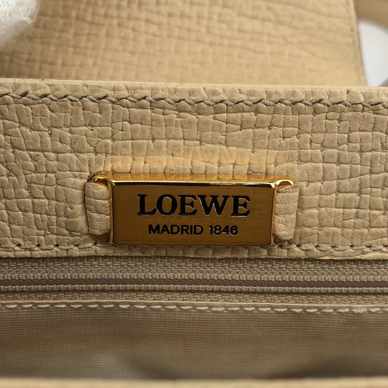 LOEWE / ロエベ | バルセロナ レザー ハンドバッグ |