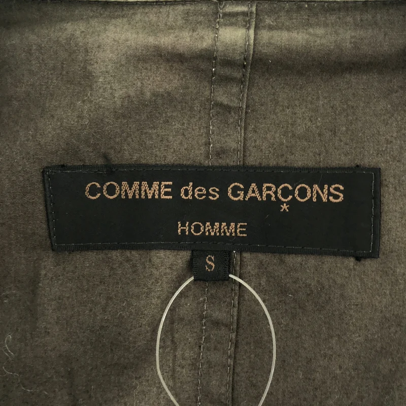 COMME des GARCONS HOMME / コムデギャルソンオム | 2002SS | 製品洗い加工 コットン テーラードジャケット | S | メンズ