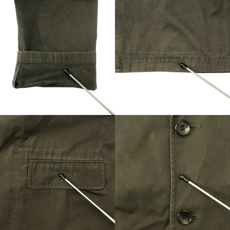COMME des GARCONS HOMME / コムデギャルソンオム | 2002SS | 製品洗い加工 コットン テーラードジャケット | S | メンズ