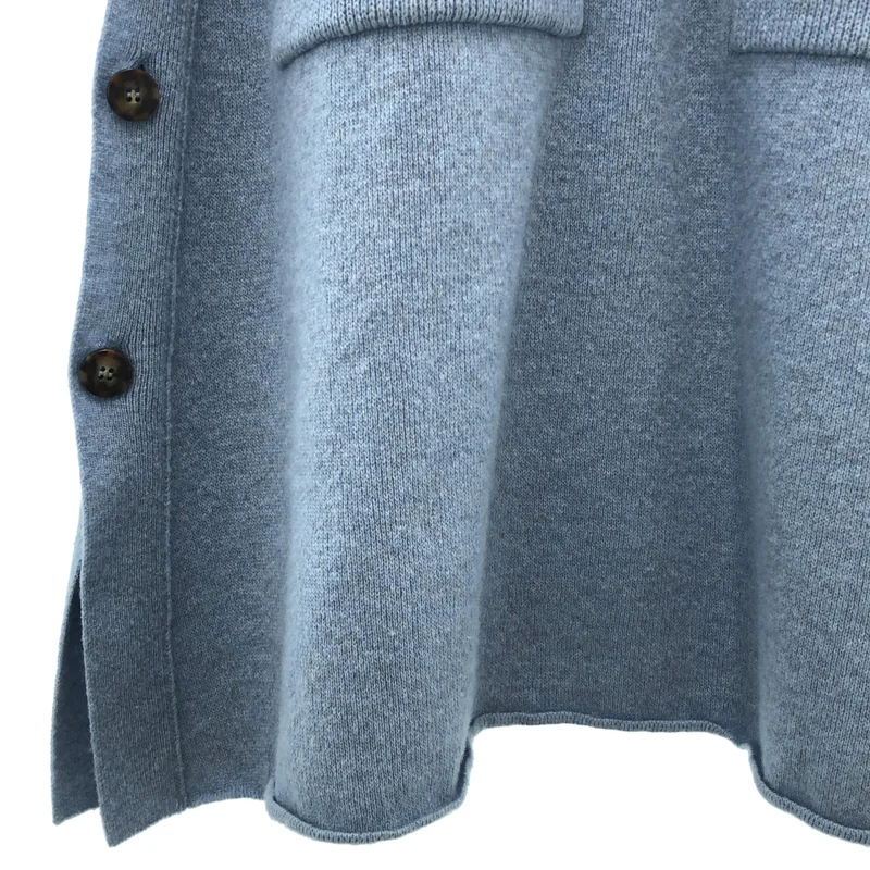 CEDRIC CHARLIER / セドリックシャルリエ | ウール サイドスリット グラデーションニット ノースリーブワンピース | 36 | レディース
