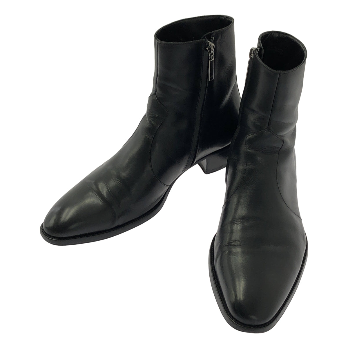 SAINT LAURENT PARIS / サンローランパリ | WYATT ZIPPED BOOTS