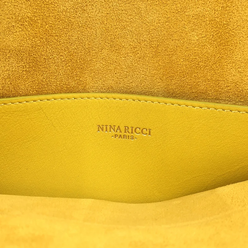 NINA RICCI / ニナリッチ | IRRISOR レザー ハンドバッグ |