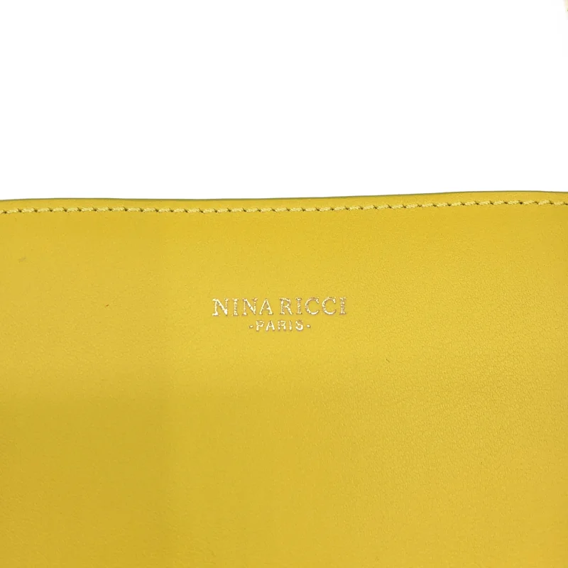 NINA RICCI / ニナリッチ | IRRISOR レザー ハンドバッグ |