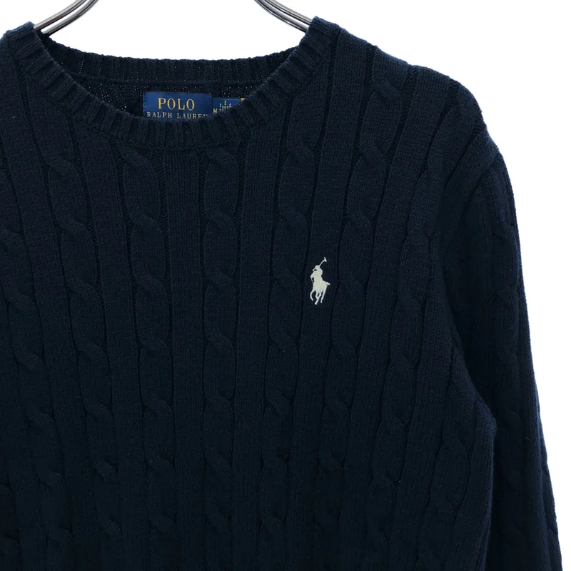 POLO RALPH LAUREN / ポロラルフローレン | ケーブル ニット_長袖 | M | レディース
