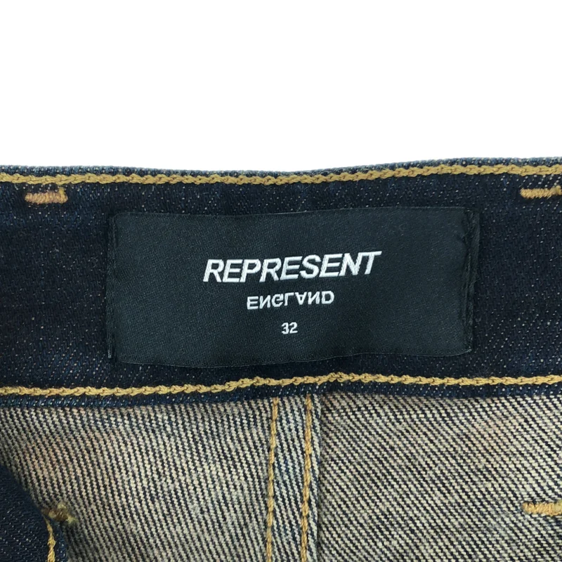 REPRESENT / リプレゼント | ESSENTIAL DENIM / ヴィンテージ加工 エッセンシャル デニムパンツ | 32 | メンズ