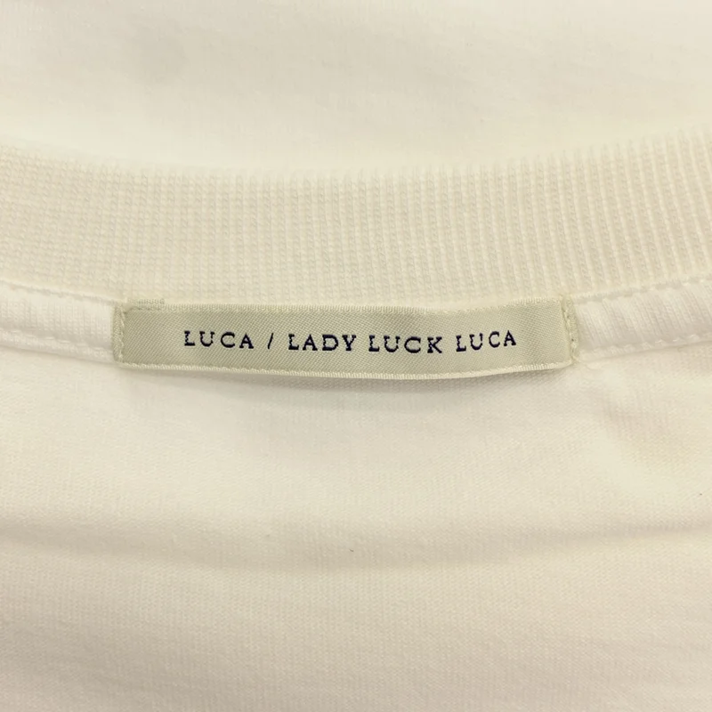 LUCA / LADY LUCK LUCA / ルカ/レディラックルカ | コットン ロゴ カットソー |