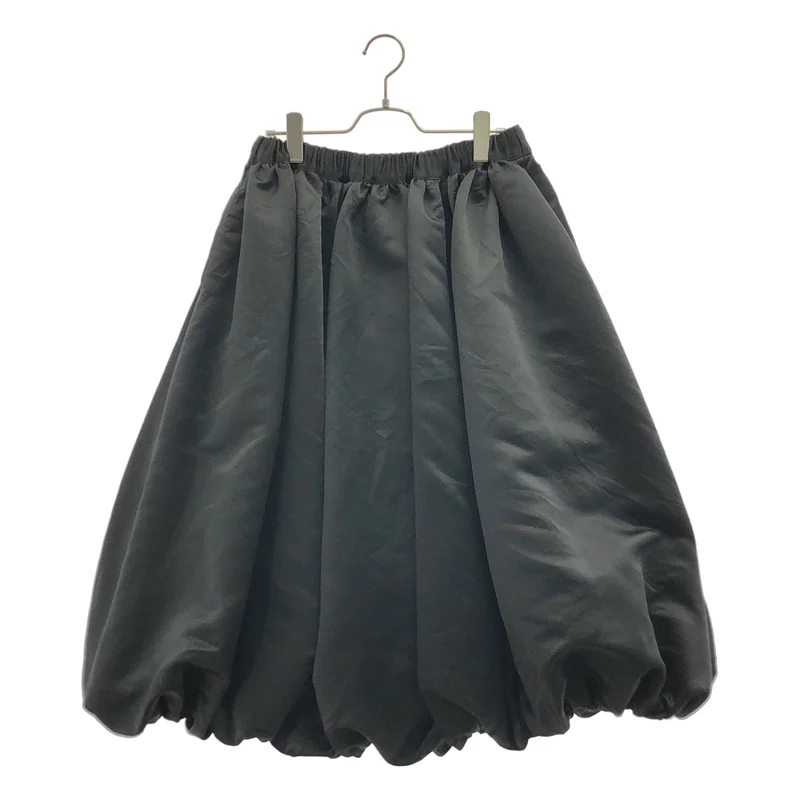 BLACK COMME des GARCONS / ブラックコムデギャルソン | 2023AW | エステルサテン バルーンスカート | M | レディース