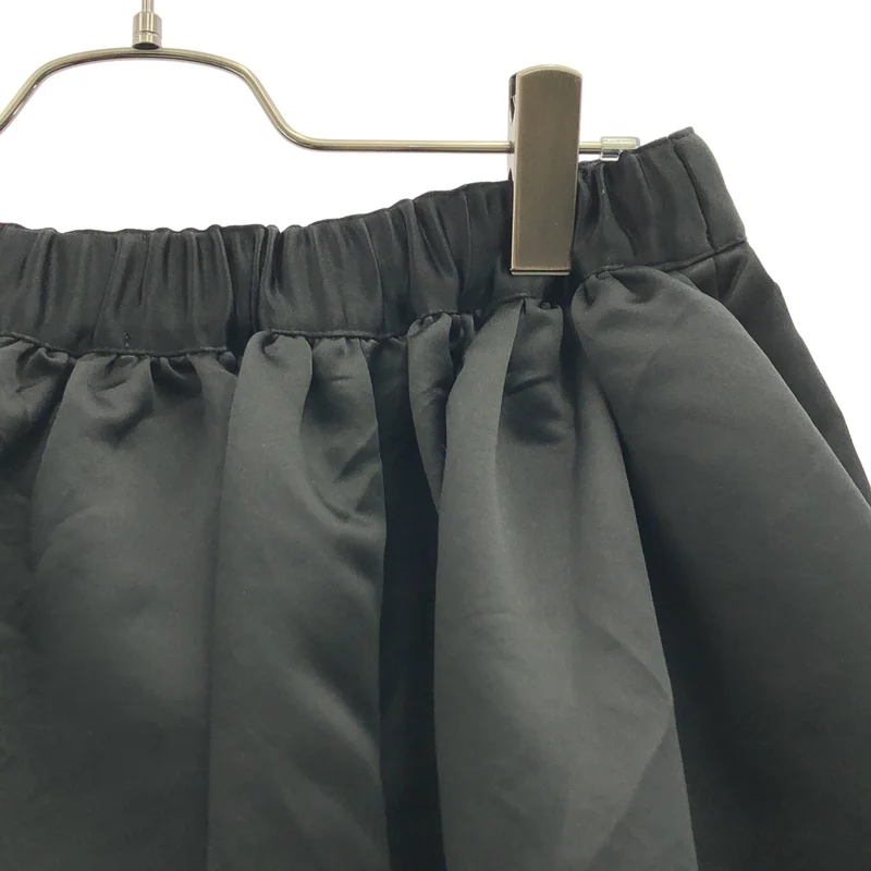 BLACK COMME des GARCONS / ブラックコムデギャルソン | 2023AW | エステルサテン バルーンスカート | M | レディース