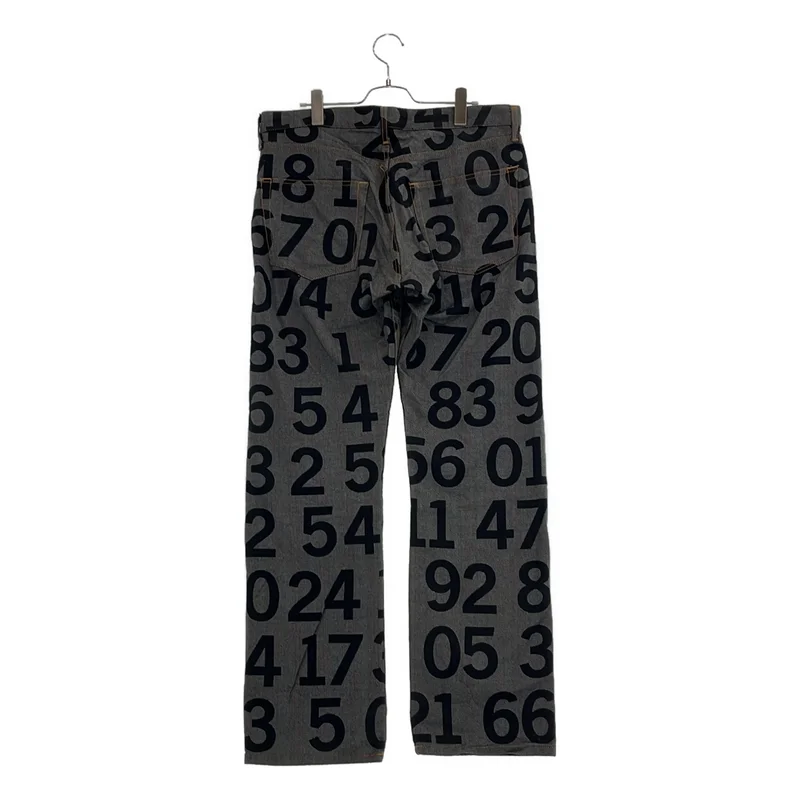 JUNYAWATANABE COMMEdesGARCONS MAN / ジュンヤワタナベマン | 2003SS | ナンバリング ストライプ デニムパンツ | M | メンズ