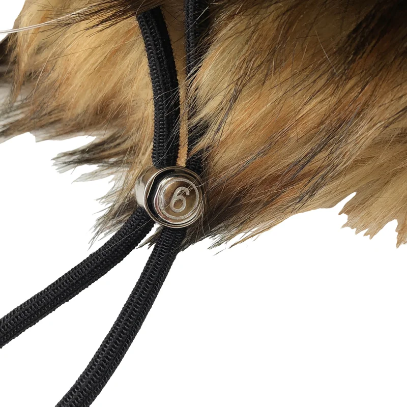 MM6 Maison Margiela / エムエムシックスメゾンマルジェラ | 2019AW | レザーハンドル フォックスファー キャップバッグ | UNI | レディース