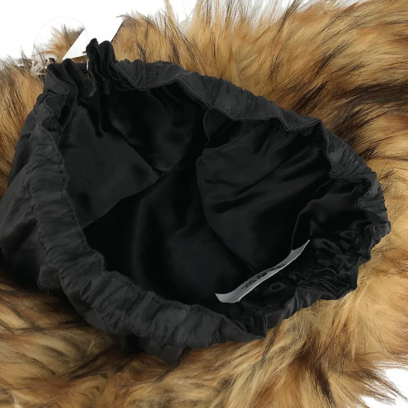 MM6 Maison Margiela / エムエムシックスメゾンマルジェラ | 2019AW | レザーハンドル フォックスファー キャップバッグ | UNI | レディース