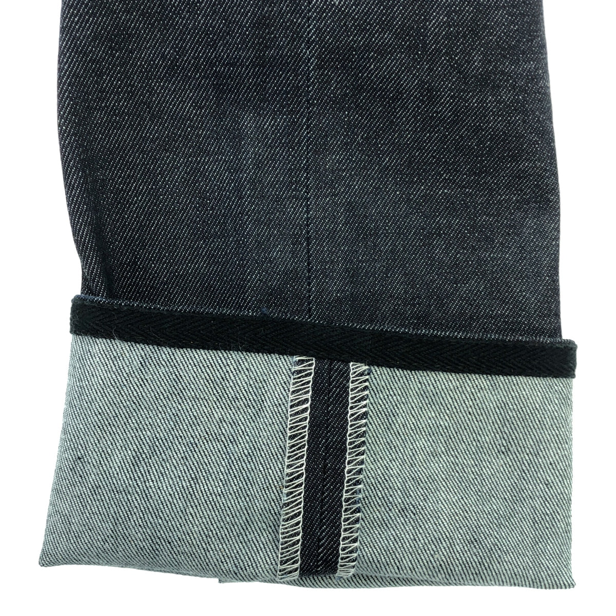 sacai / サカイ | 2023SS | Slim Tapered Denim Pants ベルテッド