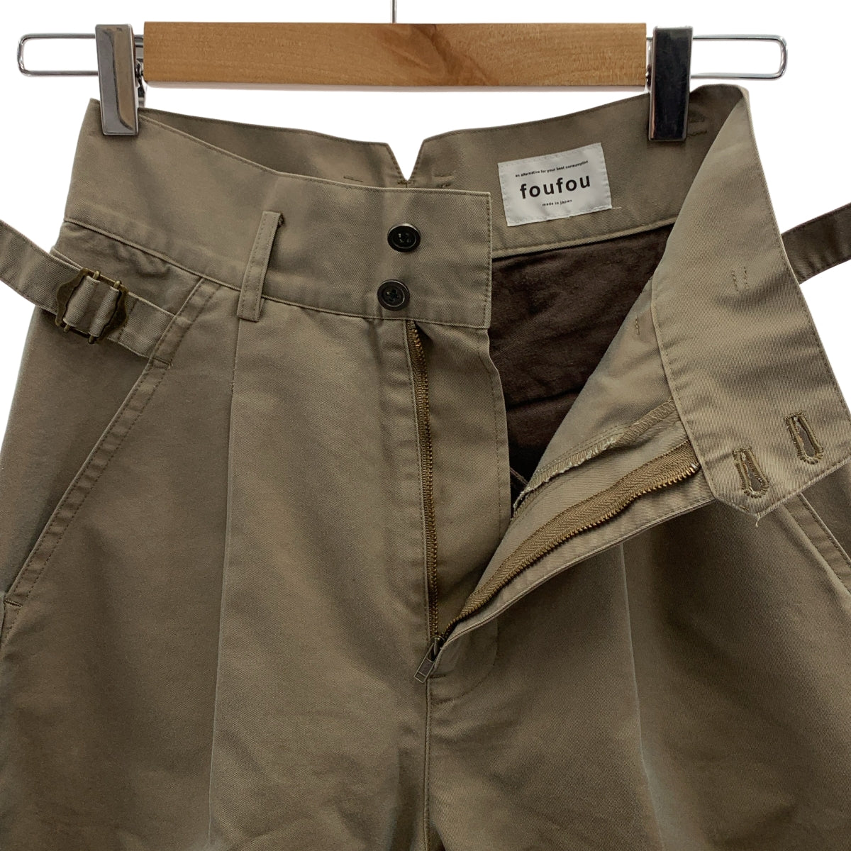 foufou 玉虫パンツ foufou / フーフー | tamamushi adjsut slacks 玉虫 スラックス パンツ