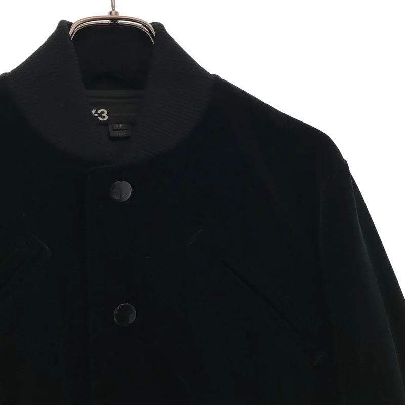 Y-3 / ワイスリー | コットン ベロア ショートジャケット | S | レディース