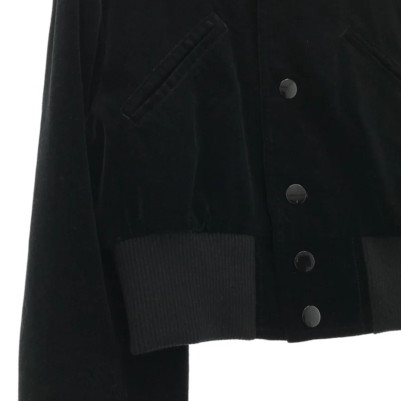 Y-3 / ワイスリー | コットン ベロア ショートジャケット | S | レディース