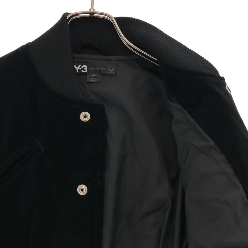 Y-3 / ワイスリー | コットン ベロア ショートジャケット | S | レディース