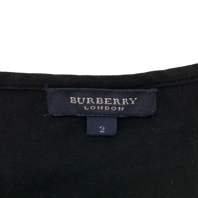 BURBERRY LONDON / バーバリーロンドン | コットン レースアップ フリル タンクトップ | 2 | レディース