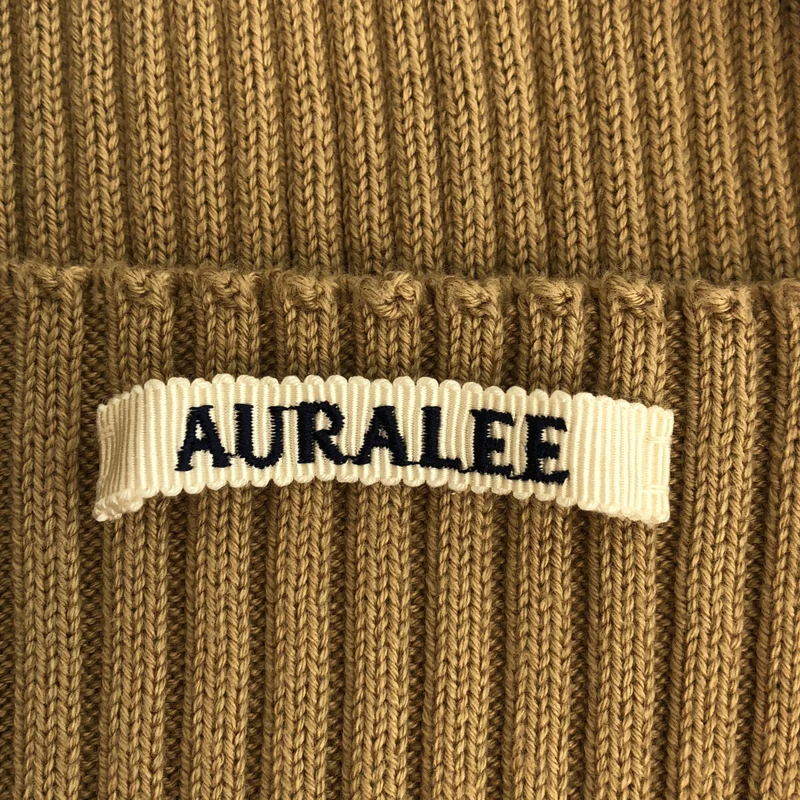 AURALEE / オーラリー | 2025SS | COTTON SILK RIB KNIT V-NECK VEST リブ ベスト | 1 | レディース