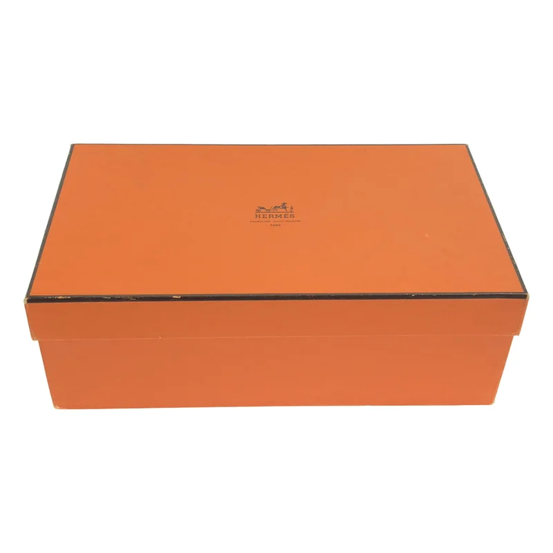 HERMES / エルメス | レザー ヒール パンプス | 37.5 | レディース