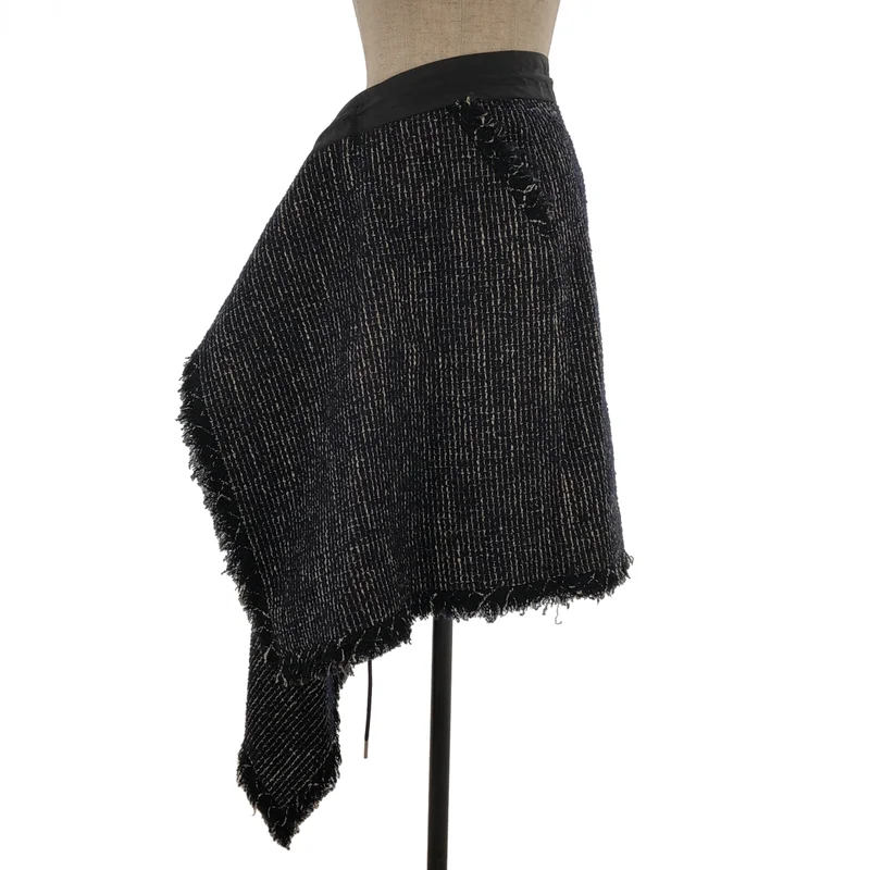 sacai / サカイ | TWEED SKIRT ロングスカート | 2 | レディース