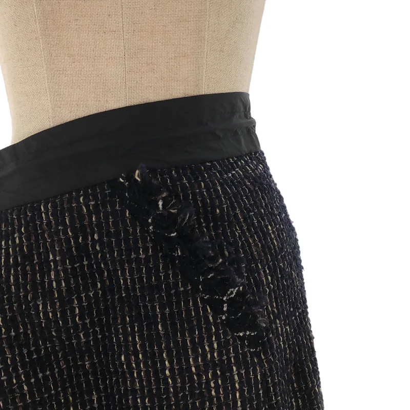 sacai / サカイ | TWEED SKIRT ロングスカート | 2 | レディース