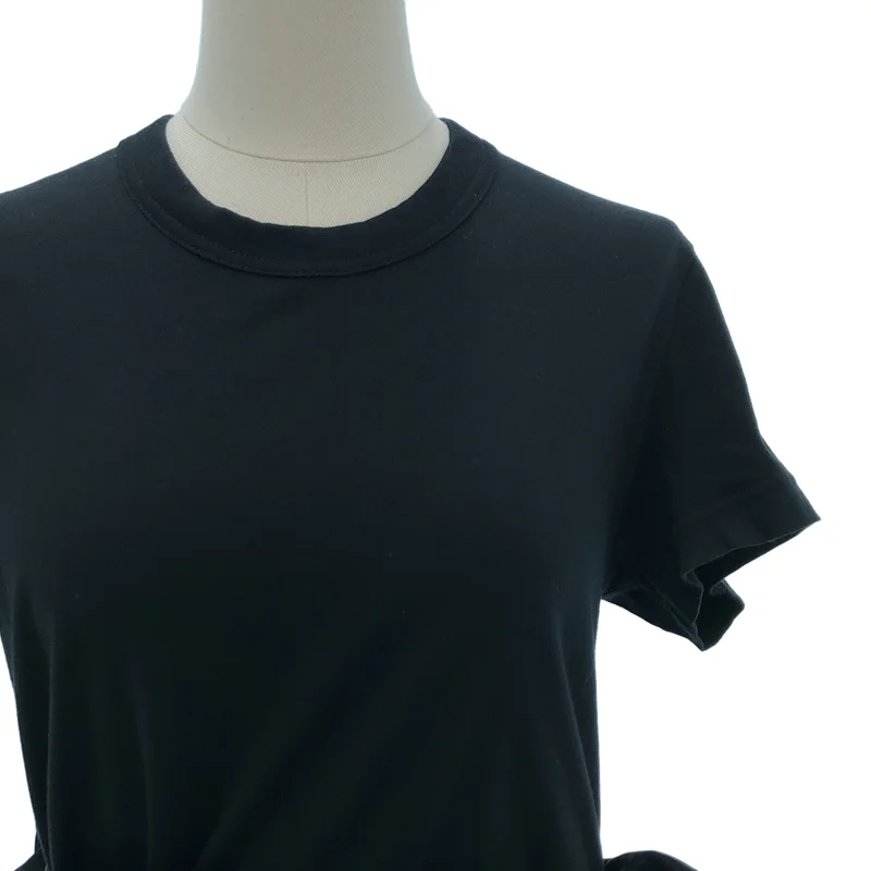 noir kei ninomiya / ノワールケイニノミヤ | 2017SS | コットン シルク 切替 フリル ワンピース | S | レディース