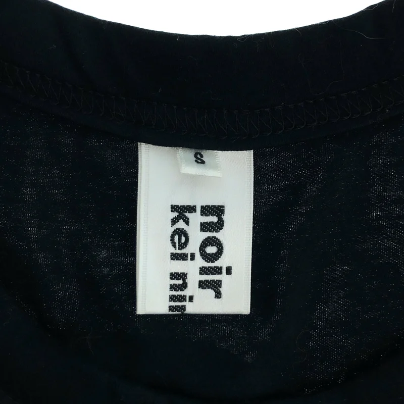 noir kei ninomiya / ノワールケイニノミヤ | 2017SS | コットン シルク 切替 フリル ワンピース | S | レディース