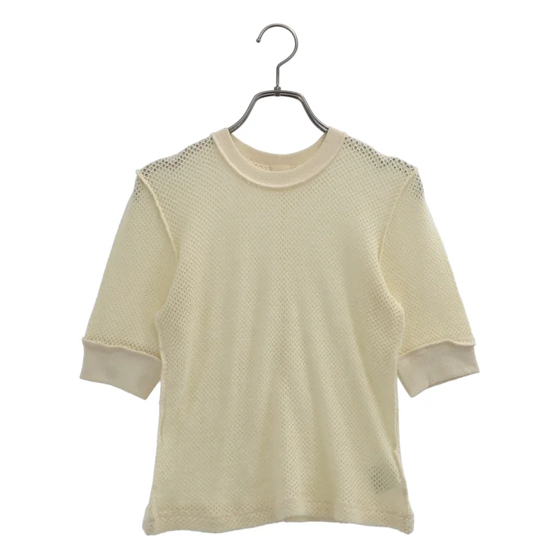 jonnlynx / ジョンリンクス | cotton mesh tops ニット JL224-CT875 | F | レディース