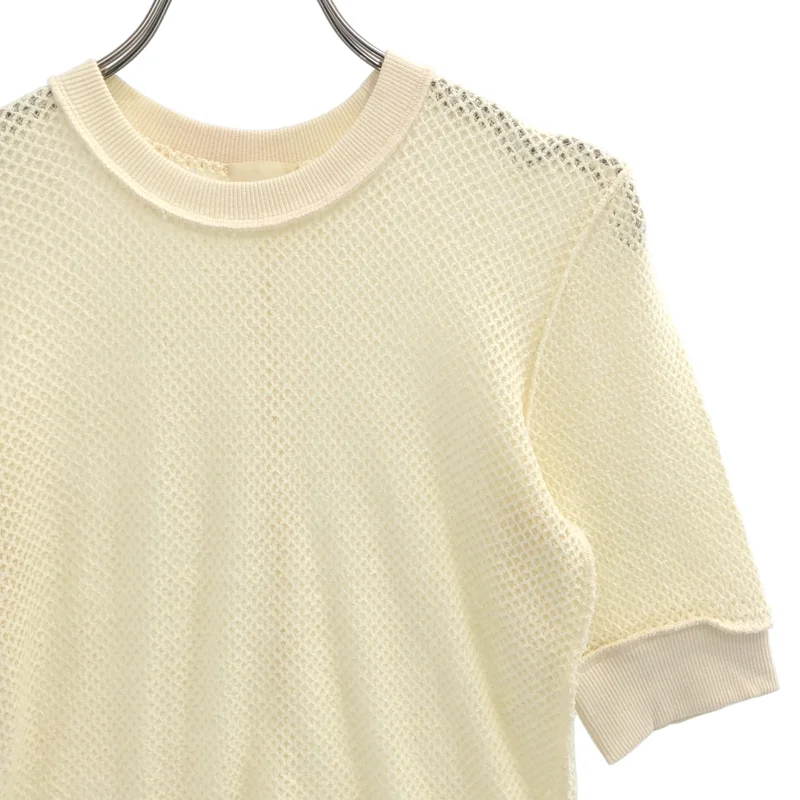 jonnlynx / ジョンリンクス | cotton mesh tops ニット JL224-CT875 | F | レディース