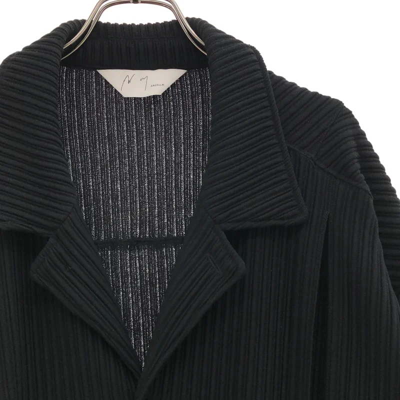 ANCELLM / アンセルム | WRINKLED STRIPE シャツジャケット | 1 | メンズ