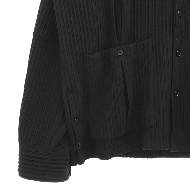 ANCELLM / アンセルム | WRINKLED STRIPE シャツジャケット | 1 | メンズ