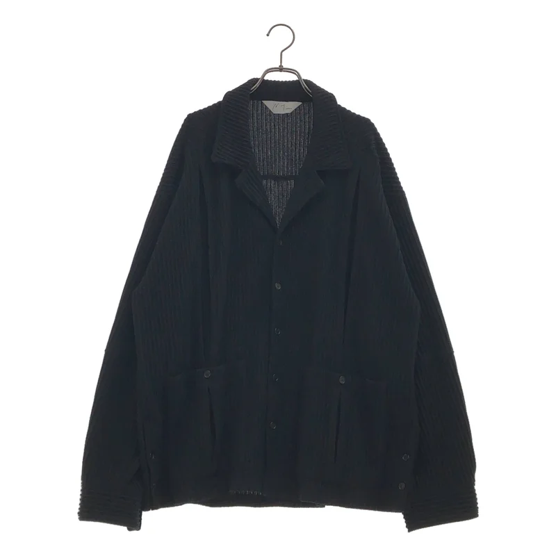 ANCELLM / アンセルム | WRINKLED STRIPE シャツジャケット | 1 | メンズ
